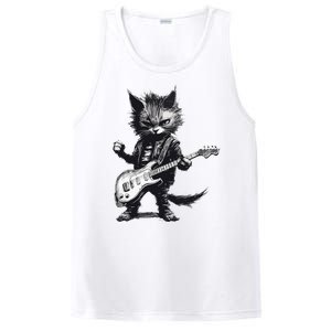 Rock And Roll Cat Guitar PosiCharge Competitor Tank