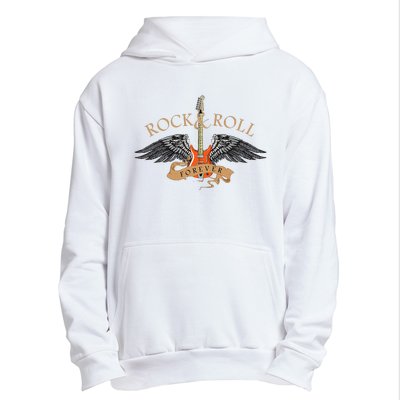 Rock And Roll Forever Urban Pullover Hoodie