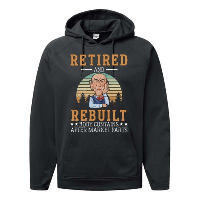 Retired And Rebuilt Body Contains Aftermarket Parts Performance Fleece Hoodie