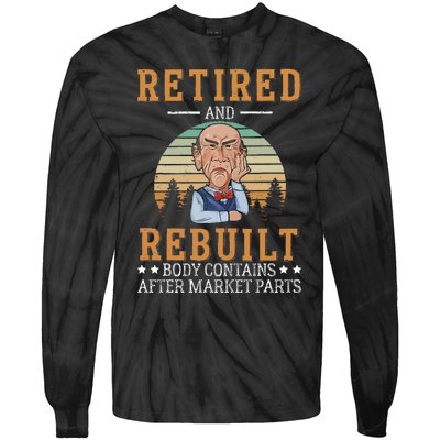 Retired And Rebuilt Body Contains Aftermarket Parts Tie-Dye Long Sleeve Shirt