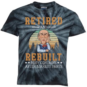 Retired And Rebuilt Body Contains Aftermarket Parts Kids Tie-Dye T-Shirt