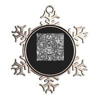 Robots Are Robots Metallic Star Ornament