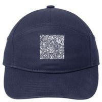 Robots Are Robots 7-Panel Snapback Hat