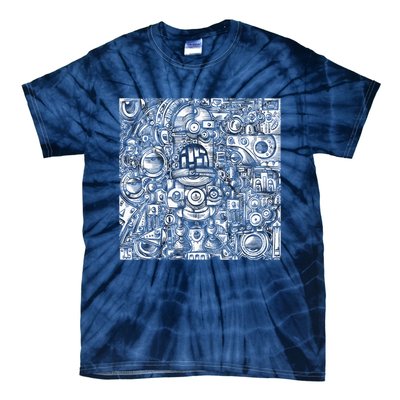 Robots Are Robots Tie-Dye T-Shirt