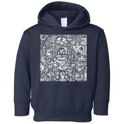 Robots Are Robots Toddler Hoodie