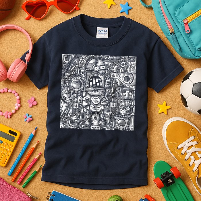 Robots Are Robots Kids T-Shirt