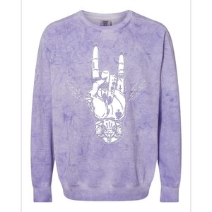 Rock And Roll Festival Art Tattoo Colorblast Crewneck Sweatshirt