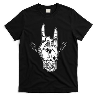 Rock And Roll Festival Art Tattoo T-Shirt