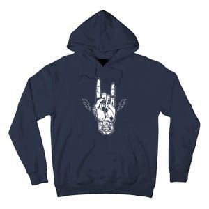 Rock And Roll Festival Art Tattoo Tall Hoodie