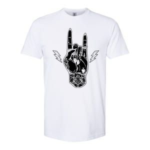 Rock And Roll Festival Art Tattoo Softstyle CVC T-Shirt