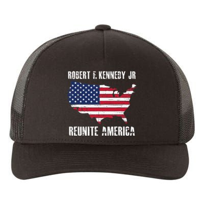 Reunite America RFK Kennedy Democrat President 2024 Yupoong Adult 5-Panel Trucker Hat