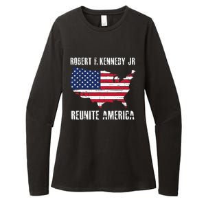 Reunite America RFK Kennedy Democrat President 2024 Womens CVC Long Sleeve Shirt