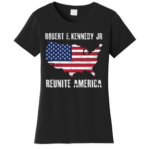 Reunite America RFK Kennedy Democrat President 2024 Women's T-Shirt