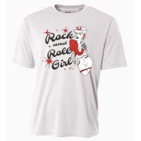 Rock And Roll Girl Vintage Cooling Performance Crew T-Shirt