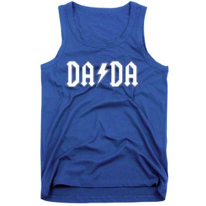 Rock and Roll Dada Father's Day For New Dad for Him Dada Tank Top