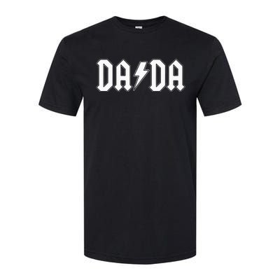 Rock and Roll Dada Father's Day For New Dad for Him Dada Softstyle CVC T-Shirt