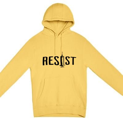 Resist Anti Premium Pullover Hoodie