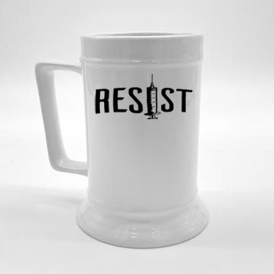 Resist Anti Beer Stein