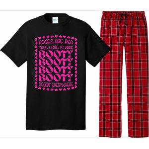 Roses Are Red True Love Is Rare Booty Rocking Pajama Set