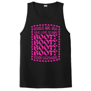 Roses Are Red True Love Is Rare Booty Rocking PosiCharge Competitor Tank