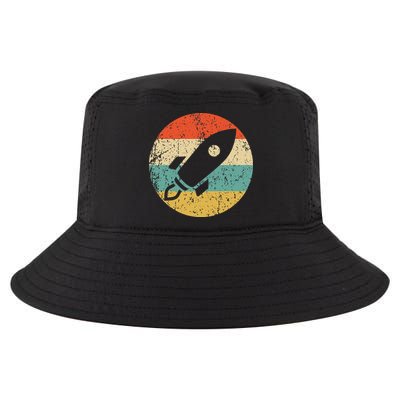 Retro Astronaut Rocket Vintage Space Ship Video Game Cool Comfort Performance Bucket Hat