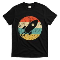 Retro Astronaut Rocket Vintage Space Ship Video Game T-Shirt