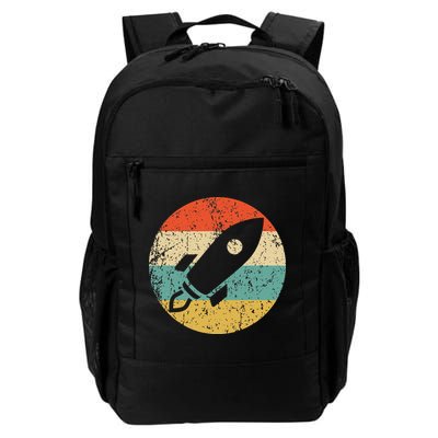 Retro Astronaut Rocket Vintage Space Ship Video Game Backpack