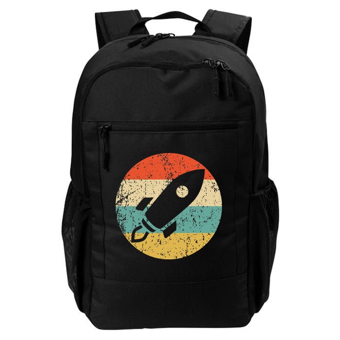 Retro Astronaut Rocket Vintage Space Ship Video Game Backpack