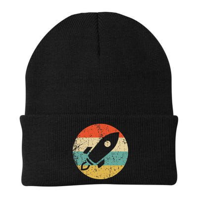 Retro Astronaut Rocket Vintage Space Ship Video Game Beanie