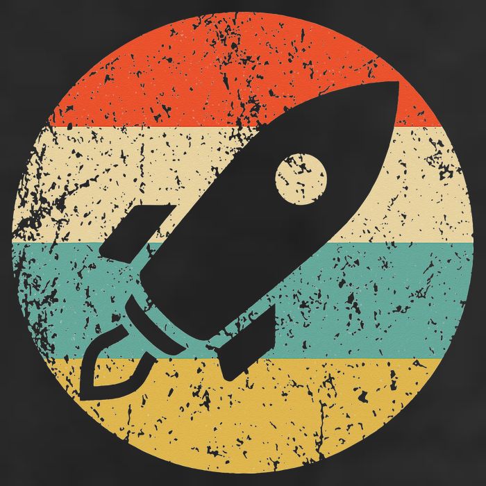 Retro Astronaut Rocket Vintage Space Ship Video Game Tumbler