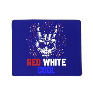 Rock And Roll Skull Hands 4th Of July Spooky Rocker Meaningful Gift Mousepad