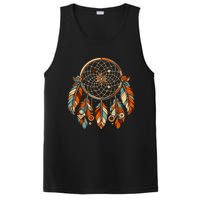 Retro Art Style Christmas Cool Dreamcatcher Symbol PosiCharge Competitor Tank