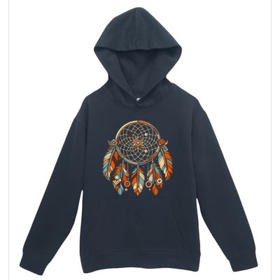 Retro Art Style Christmas Cool Dreamcatcher Symbol Urban Pullover Hoodie