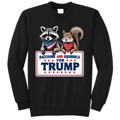 Raccoons And Squirrels For Trump Sweatshirt