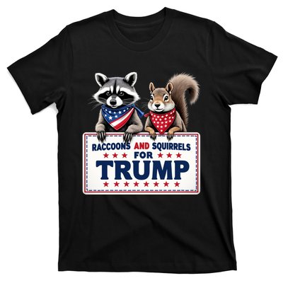 Raccoons And Squirrels For Trump T-Shirt