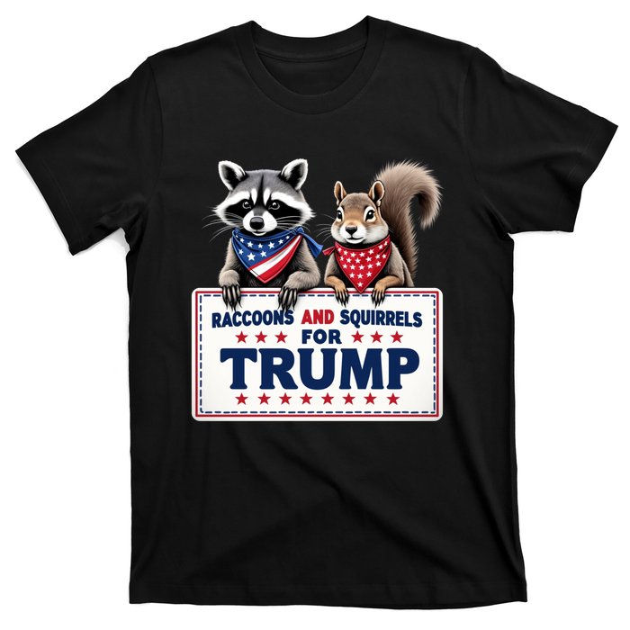 Raccoons And Squirrels For Trump T-Shirt