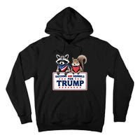 Raccoons And Squirrels For Trump Tall Hoodie