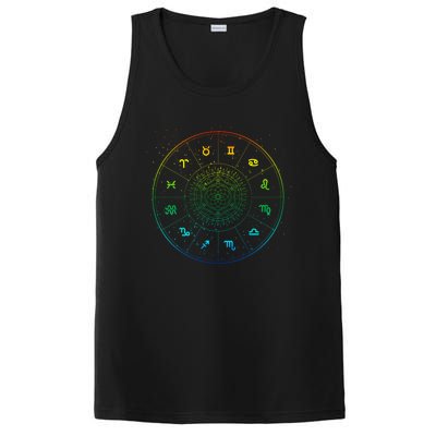 Rainbow Astrology Star Sign Zodiac Horoscope Gift PosiCharge Competitor Tank