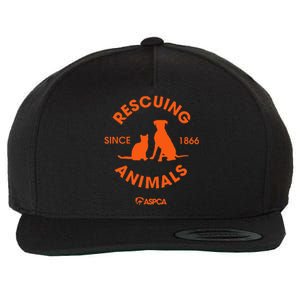 Rescuing Animals Since 1866 Wool Snapback Cap