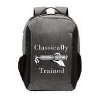 Retro Analog Slide Rule Vintage Classically Trained Student Vector Backpack
