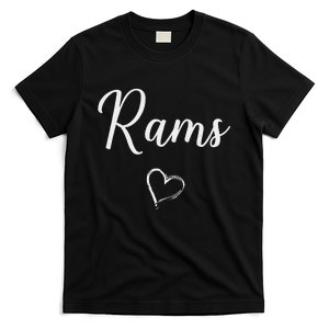 Rams Above Small Heart Southeast Polk T-Shirt