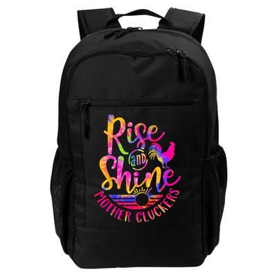 Rise and Shine Mother Cluckers Chicken World Farm Animals Backpack