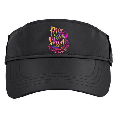 Rise and Shine Mother Cluckers Chicken World Farm Animals Adult Drive Performance Visor