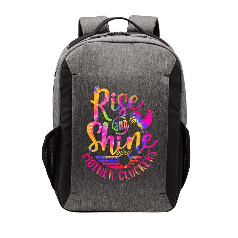 Rise and Shine Mother Cluckers Chicken World Farm Animals Vector Backpack