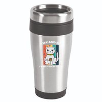 Rise And Sip Find Your Grip Funny Caffeine Coffee 16oz Travel Tumbler