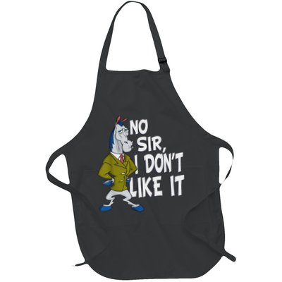 Ren And Stimpy No Sir Mr. Horse Full-Length Apron With Pockets