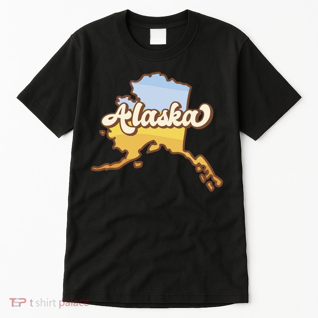 Retro Alaska State Logo Tall T-Shirt