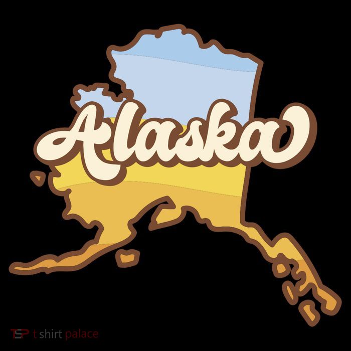 Retro Alaska State Logo Wool Snapback Cap