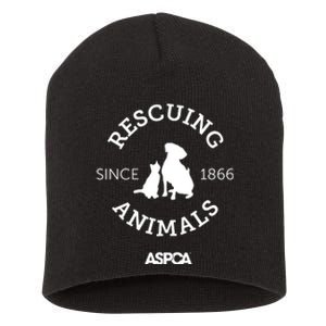 Rescuing Animals Since 1866 Short Acrylic Beanie