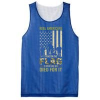 Real Americans Stand For Flag Meaningful Gift Us Veteran Veterans Day Great Gift Mesh Reversible Basketball Jersey Tank